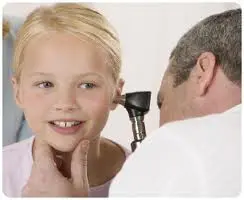 otitis media exam